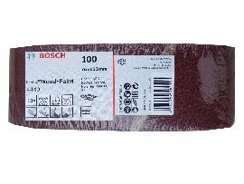 Купить ленту шлифовальную для ленточных машин Bosch 75мм на 533 мм К100 B.f.W plus P 2608606081