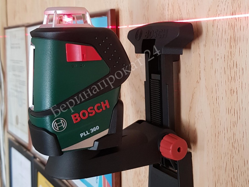 Лазерный нивелир Bosch pll 360