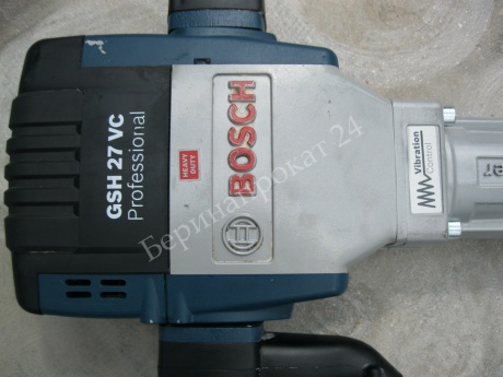 Аренда и прокат отбойного молотка Bosch GSH 27 (60 Джоулей) - 2