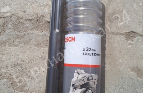 Бур 32 (1200/1320mm) Bosch SDS Max для перфораторов в аренду и напрокат - 2