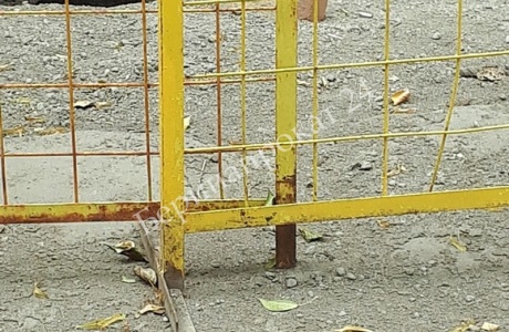 Строительные ограждения металлические ИСО-2 (1.6 х 2 метра) в аренду - 3
